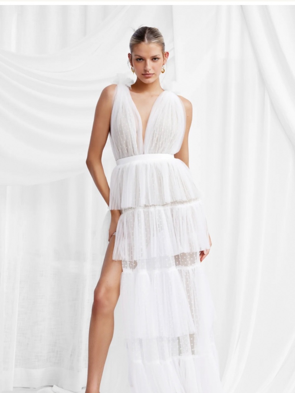 Studio Lexi Zendaya Dress White - Picture 2 of 3